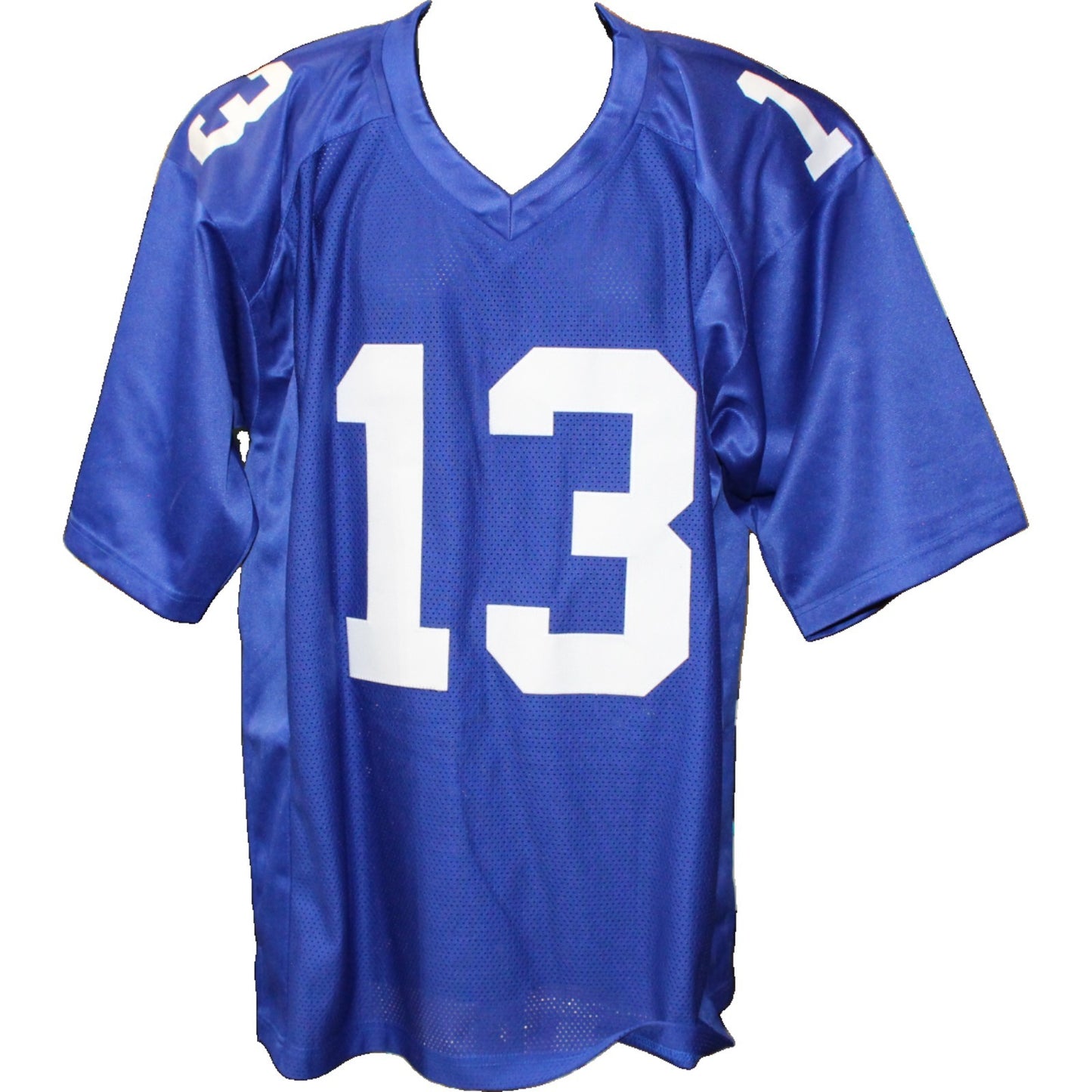 Odell Beckham Signed Pro Style Blue Jersey (2014 OROY Inscription)