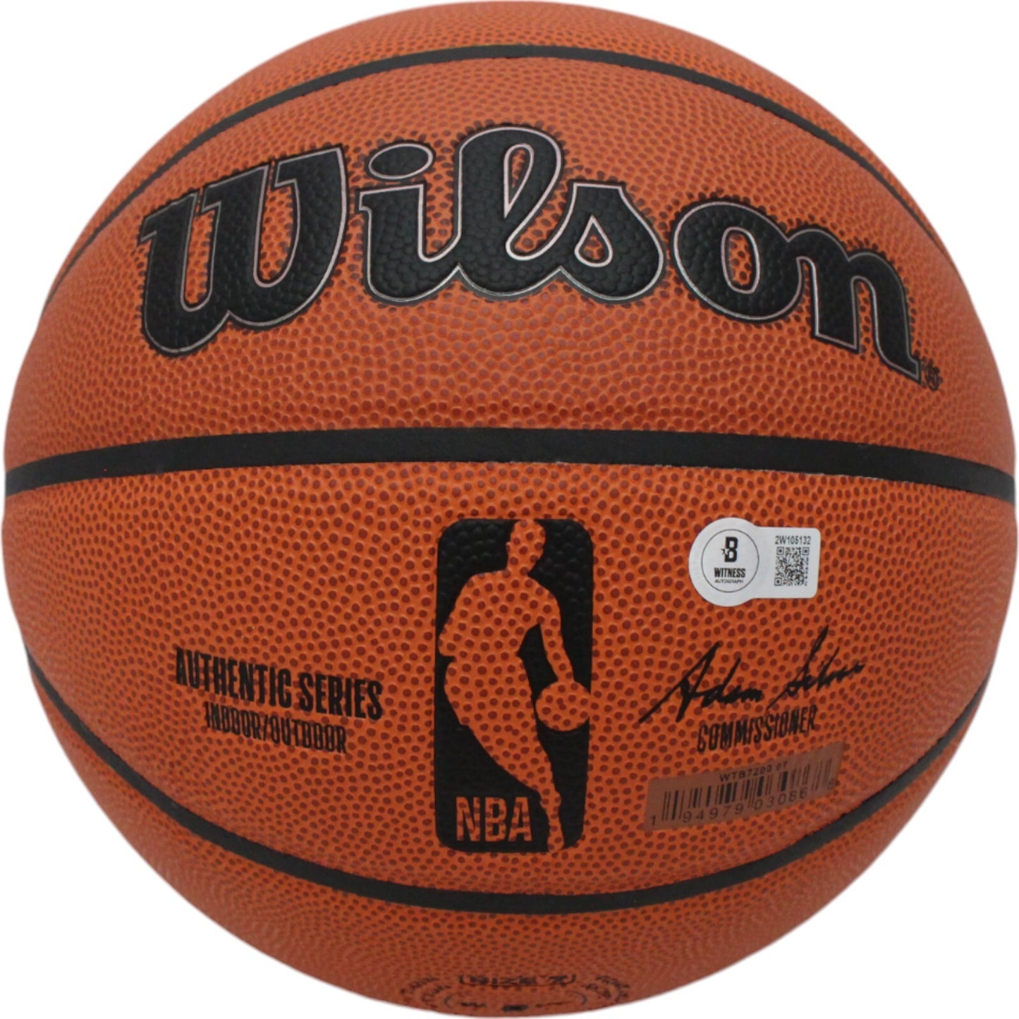 Chauncey Billups Signed Denver Nuggets Basketball Mr Big Shot Inscription