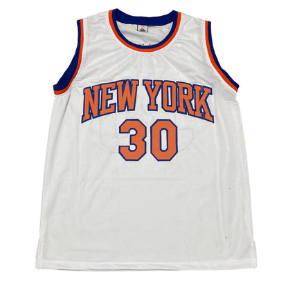 Bernard King Signed New York Knicks Custom Jersey (4 Inscriptions) BAS