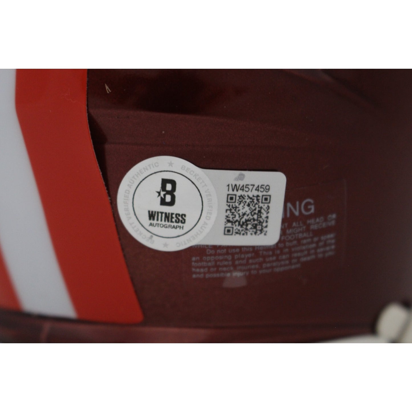 Nick Chubb Cleveland Browns Signed Mini Helmet