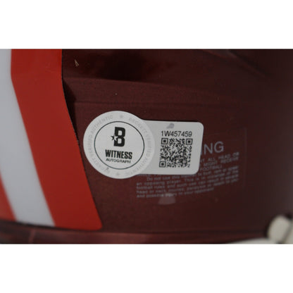 Nick Chubb Cleveland Browns Signed Mini Helmet
