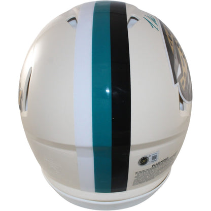 Travis Hunter Signed Jacksonville Jaguars Full Size Authentic Retro Helmet