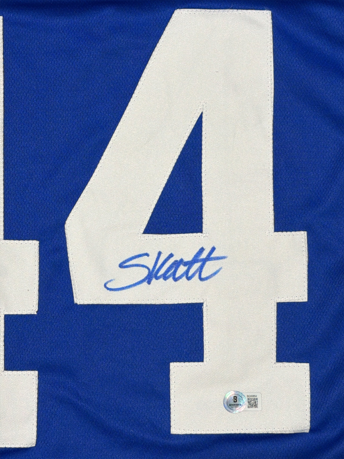 Cam Skattebo Signed New York Giants Custom Jersey