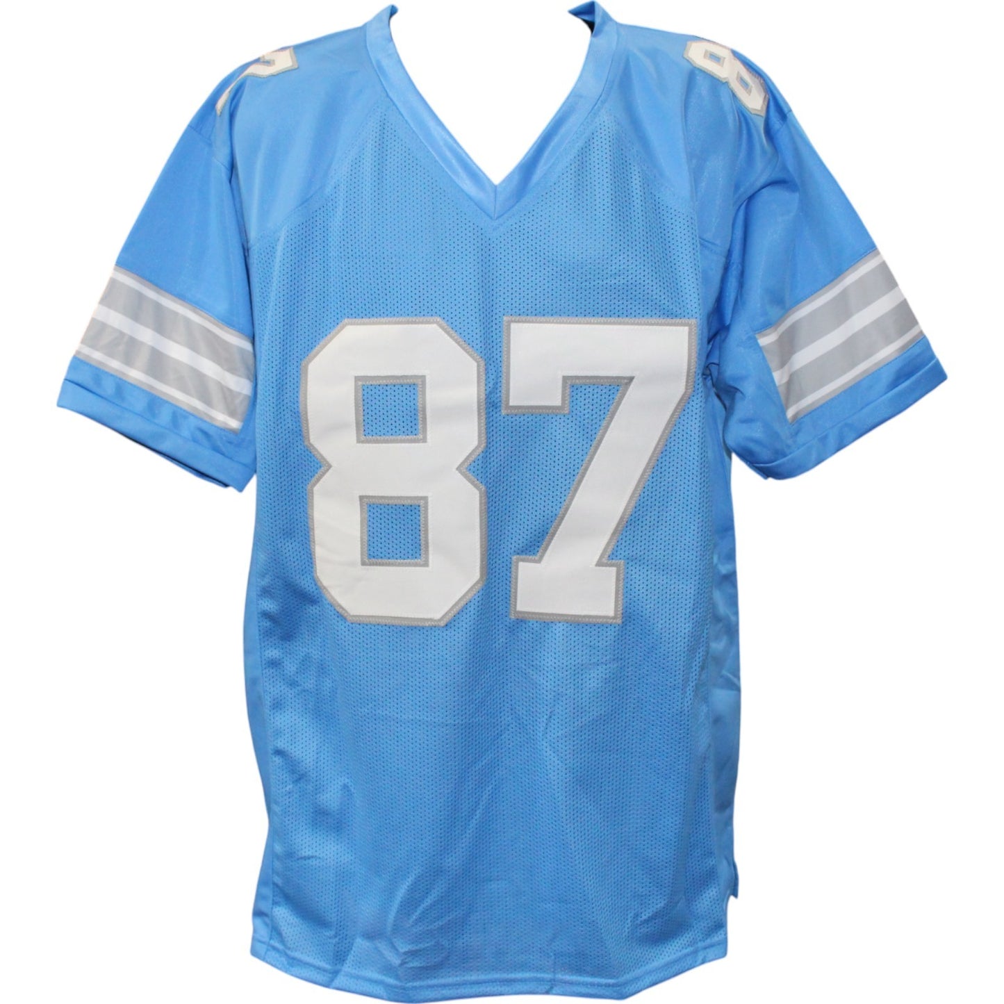 Sam LaPorta Autographed Blue Pro Style Jersey (BAS COA)
