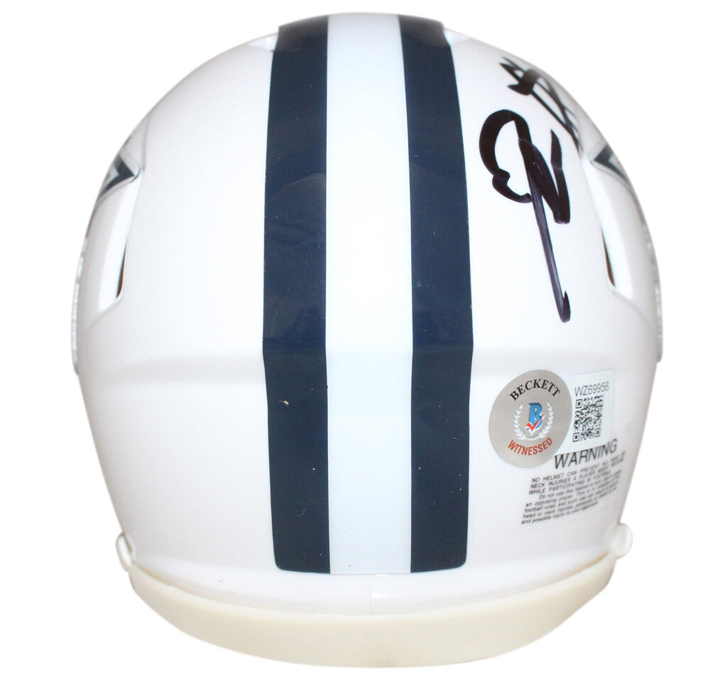 Deion Sanders Dallas Cowboys Autographed 2022 Alternate Mini Helmet