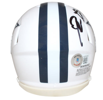 Deion Sanders Dallas Cowboys Autographed 2022 Alternate Mini Helmet