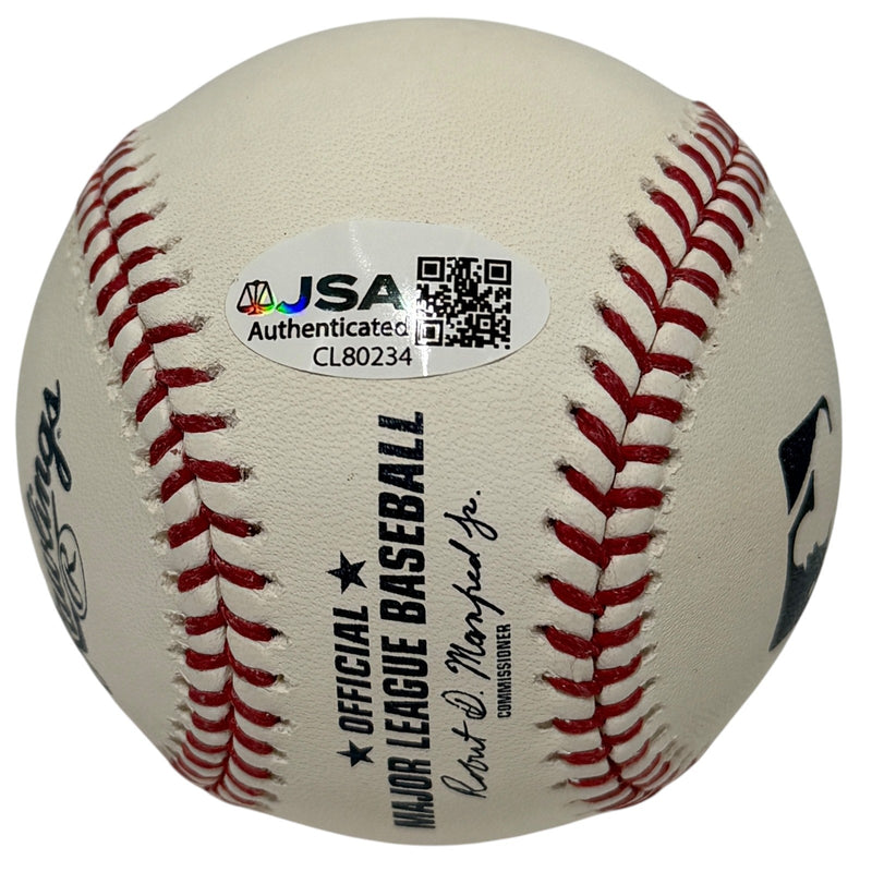Don Sutton Autographed Los Angeles Dodgers ROMLB Baseball (JSA COA)