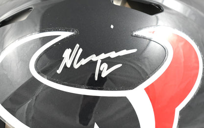 Nico Collins Signed Houston Texans Full Size Speed Authentic Helmet