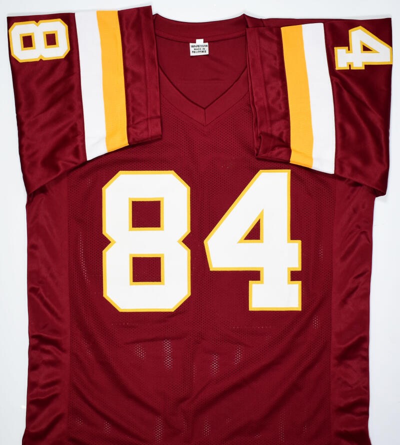 Gary Clark Autographed Maroon Custom Jersey - 2x SB Champs Inscribed
