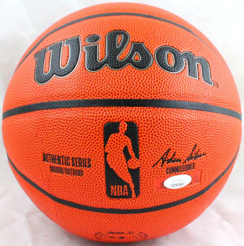 Allen Iverson Autographed Official NBA Wilson Basketball - Black