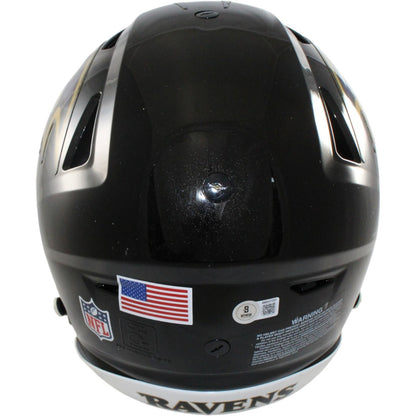 Ray Lewis Baltimore Ravens Autographed Authentic SpeedFlex Helmet