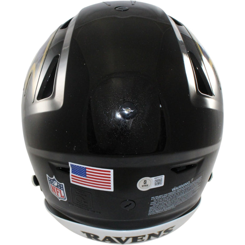 Ray Lewis Baltimore Ravens Autographed Authentic SpeedFlex Helmet