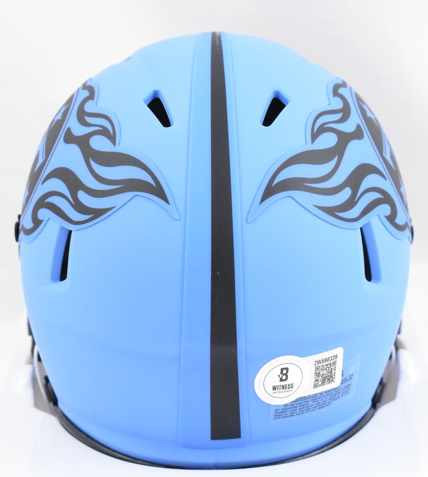 Chris Johnson Autographed Tennessee Titans Rave Speed Mini Helmet