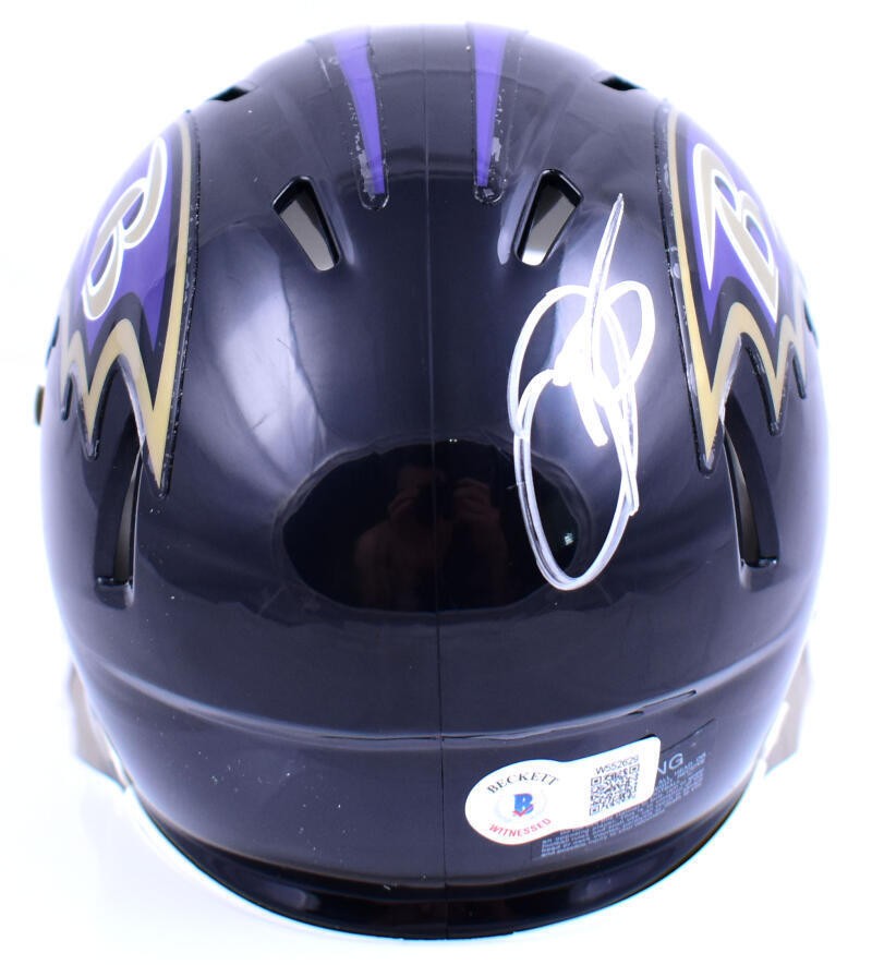 Odell Beckham Jr. Autographed Baltimore Ravens Speed Mini Helmet