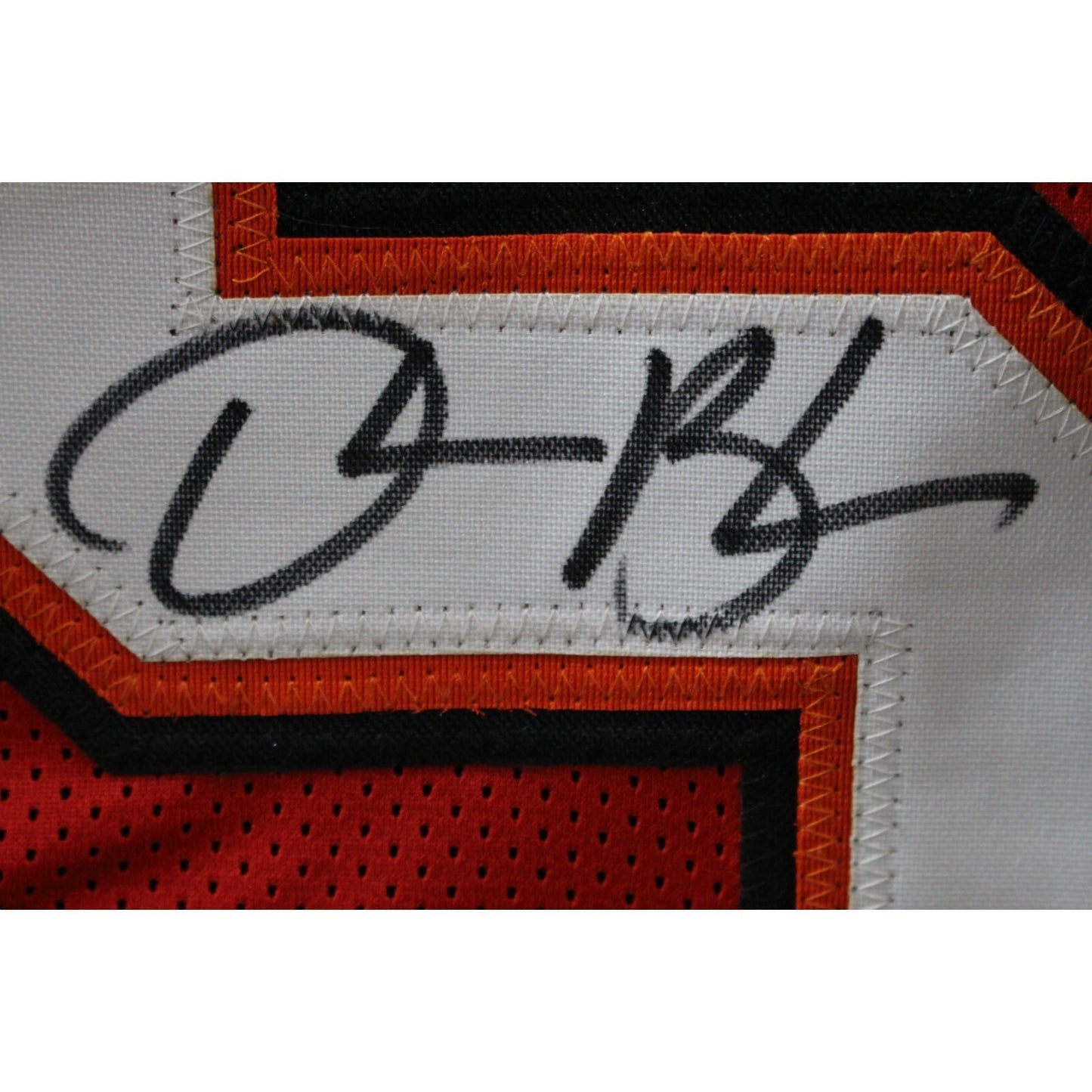 Derrick Brooks Signed Red Pro Style Custom Jersey