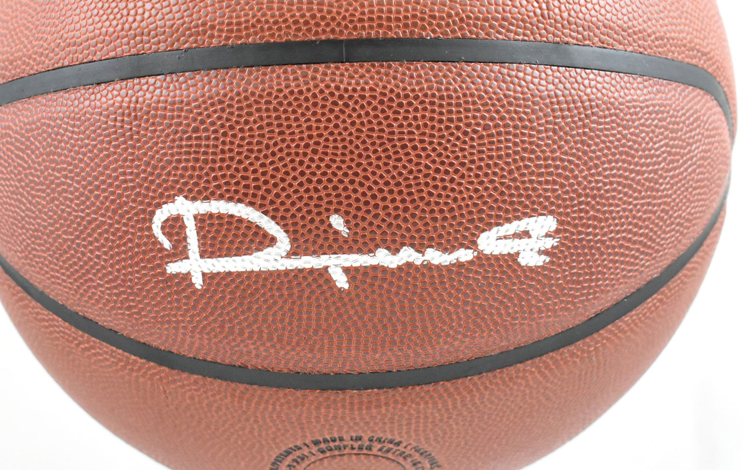 Vlade Divac Autographed Los Angeles Lakers Wilson Basketball