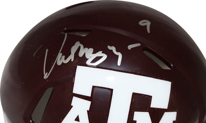 Dat Nguyen Autographed Texas A&M Aggies Maroon Speed Mini Helmet