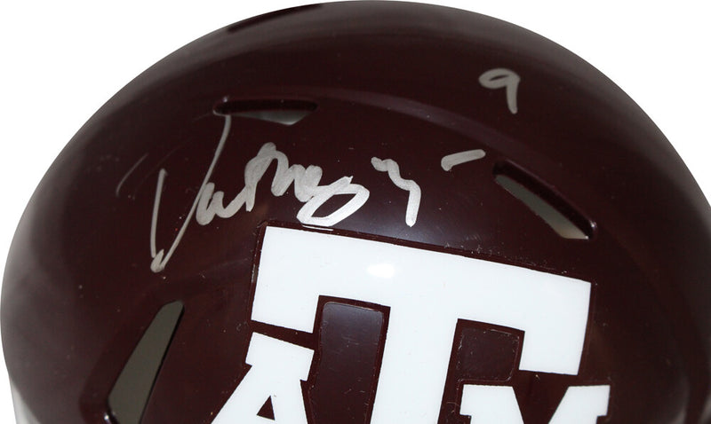 Dat Nguyen Autographed Texas A&M Aggies Maroon Speed Mini Helmet