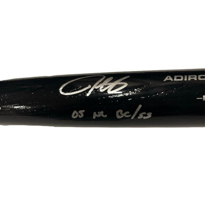Derrek Lee Signed Rawlings Black Baseball Bat 2005 NL BC & SS Beckett