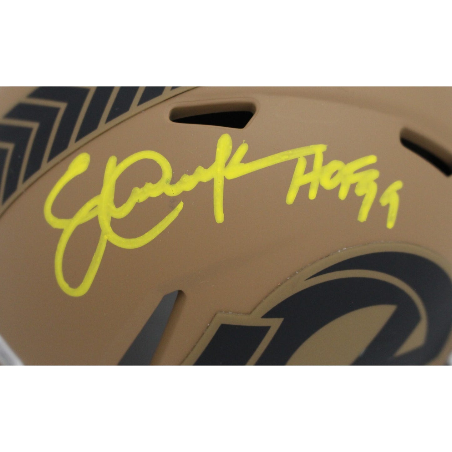 Eric Dickerson Los Angeles Rams Autographed Mini Helmet (HOF)