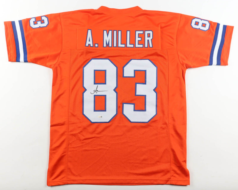 Anthony Miller Autographed Denver Broncos Orange Custom Jersey