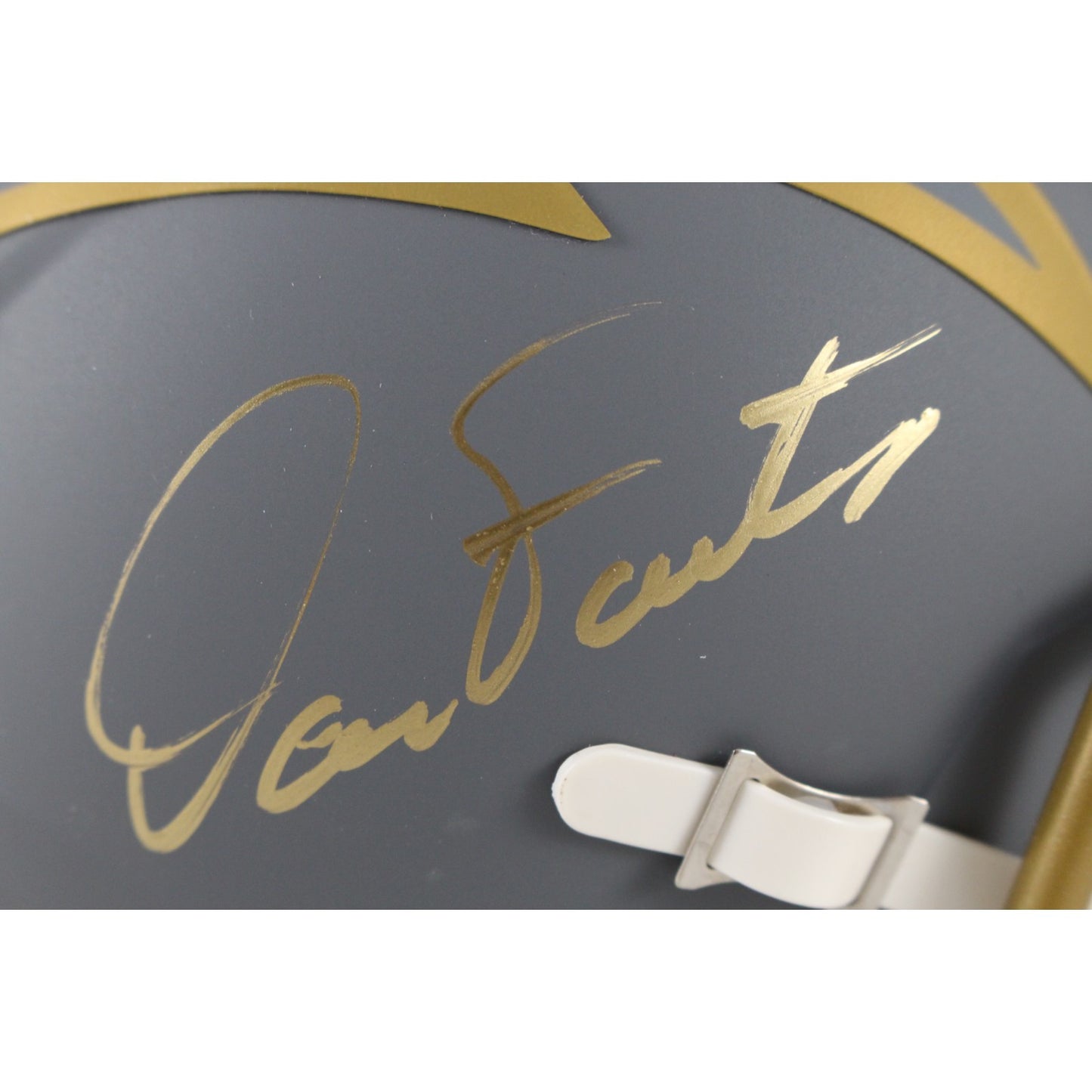 Dan Fouts San Diego Chargers Autographed Slate Mini Helmet