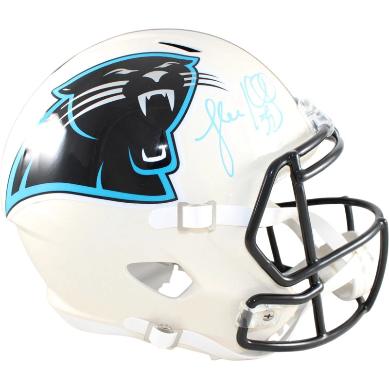 Luke Kuechly Signed Carolina Panthers Full Size Replica Retro Helmet