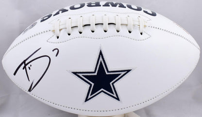 Trevon Diggs Autographed Dallas Cowboys Logo Football