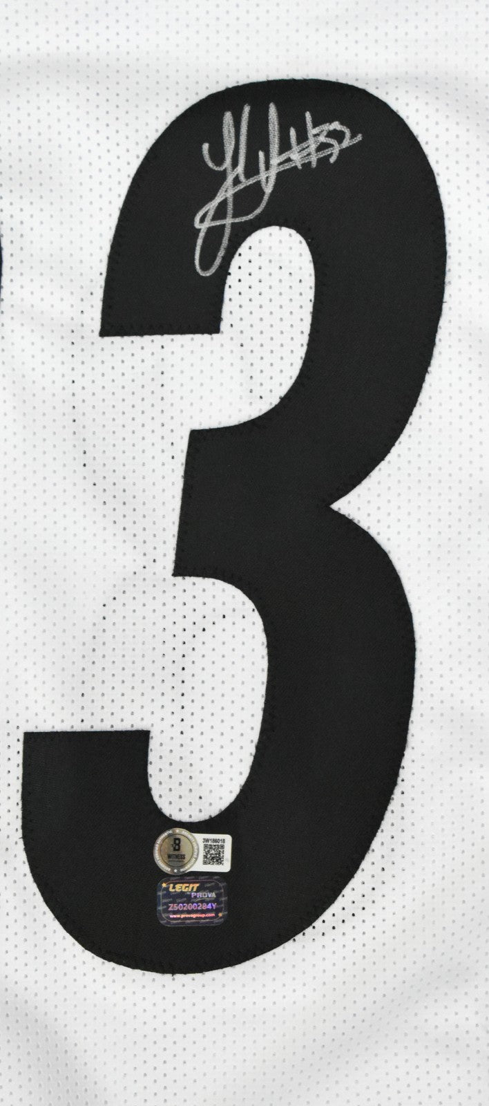 Jack Sawyer Signed Pittsburgh Steelers White Custom Jersey