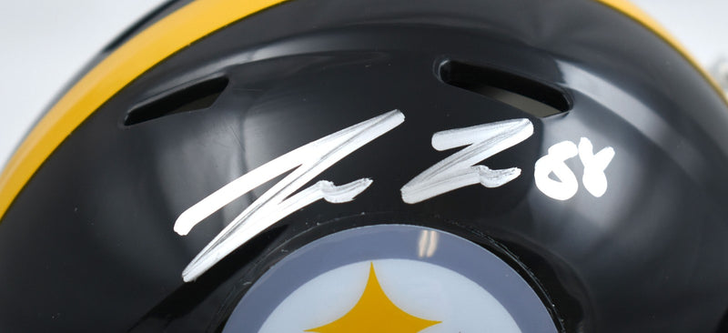 Pat Freiermuth Autographed Pittsburgh Steelers Speed Mini Helmet