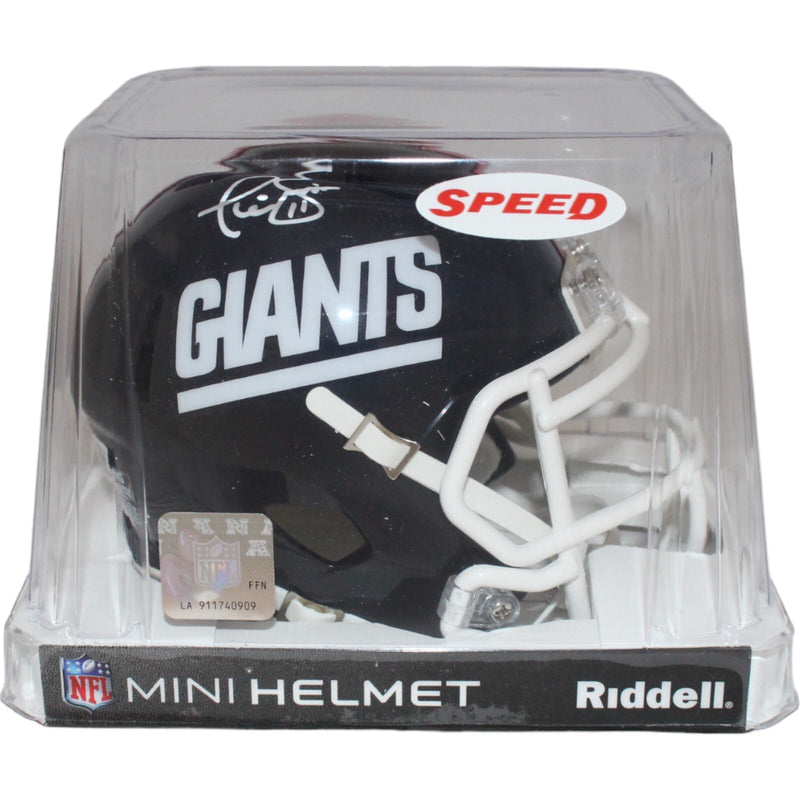 Phil Simms Signed New York Giants Throwback Mini Helmet (Beckett)