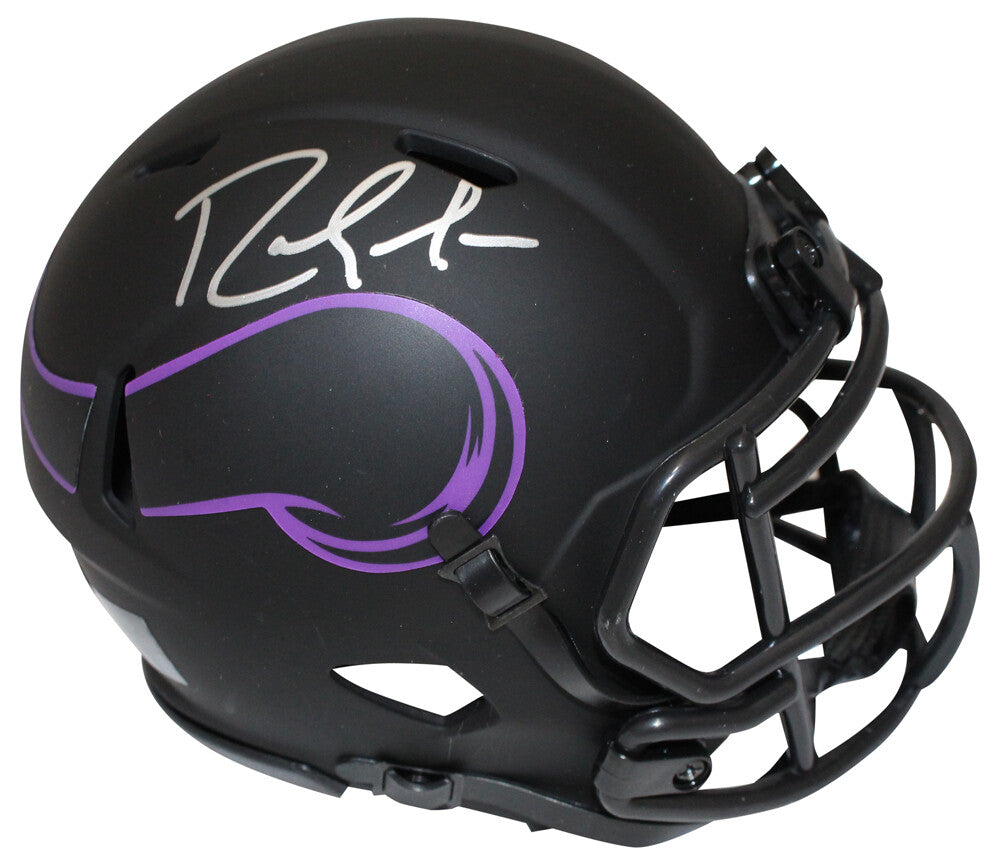 Randy Moss Signed Minnesota Vikings Eclipse Mini Helmet (Beckett BAS)