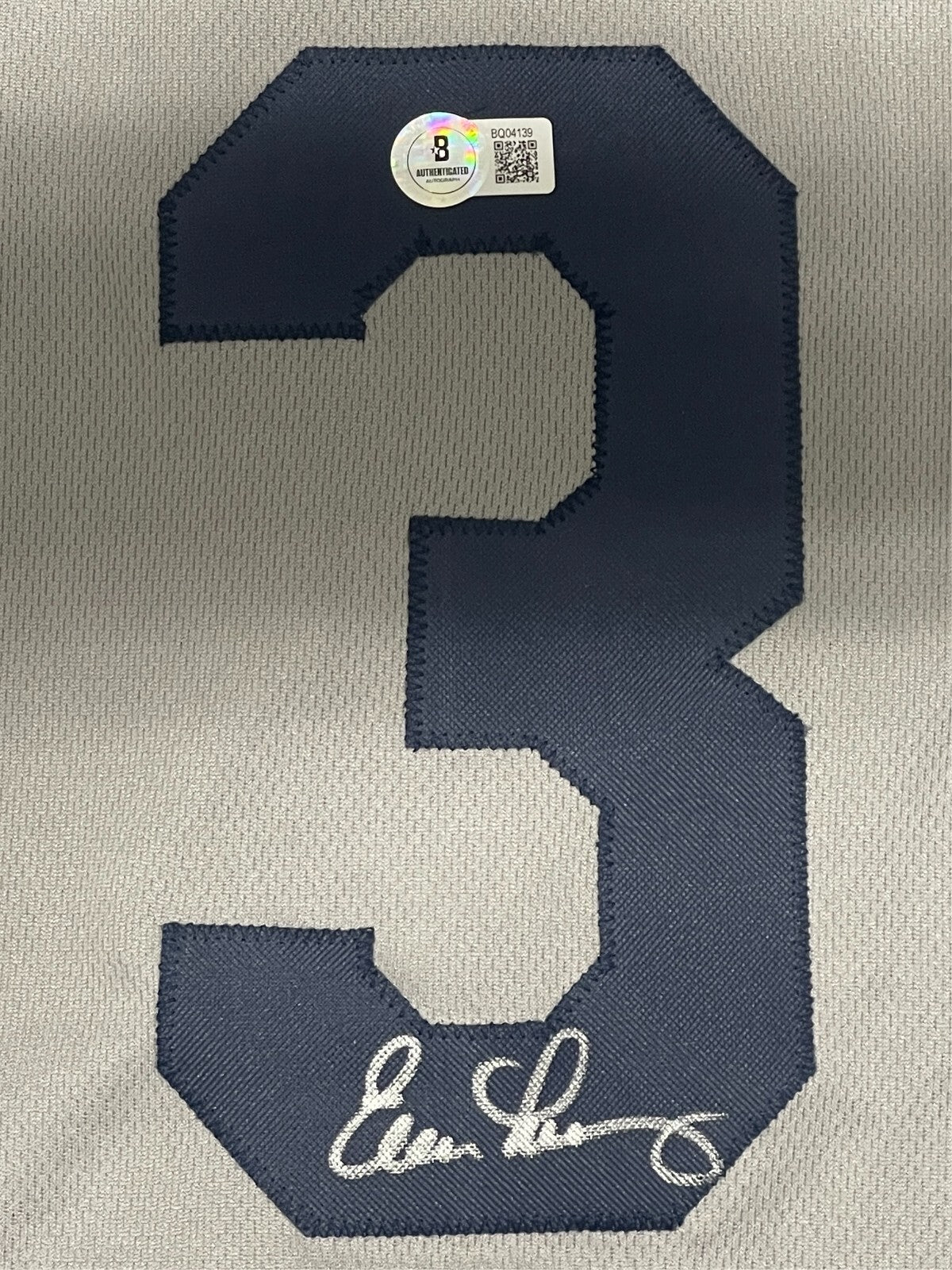 Evan Longoria Signed Tampa Bay Rays Custom Jersey (Beckett COA)