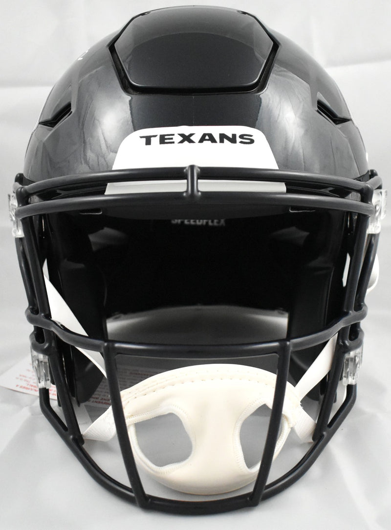 David Montgomery Autographed Houston Texans Full Size Speedflex Helmet