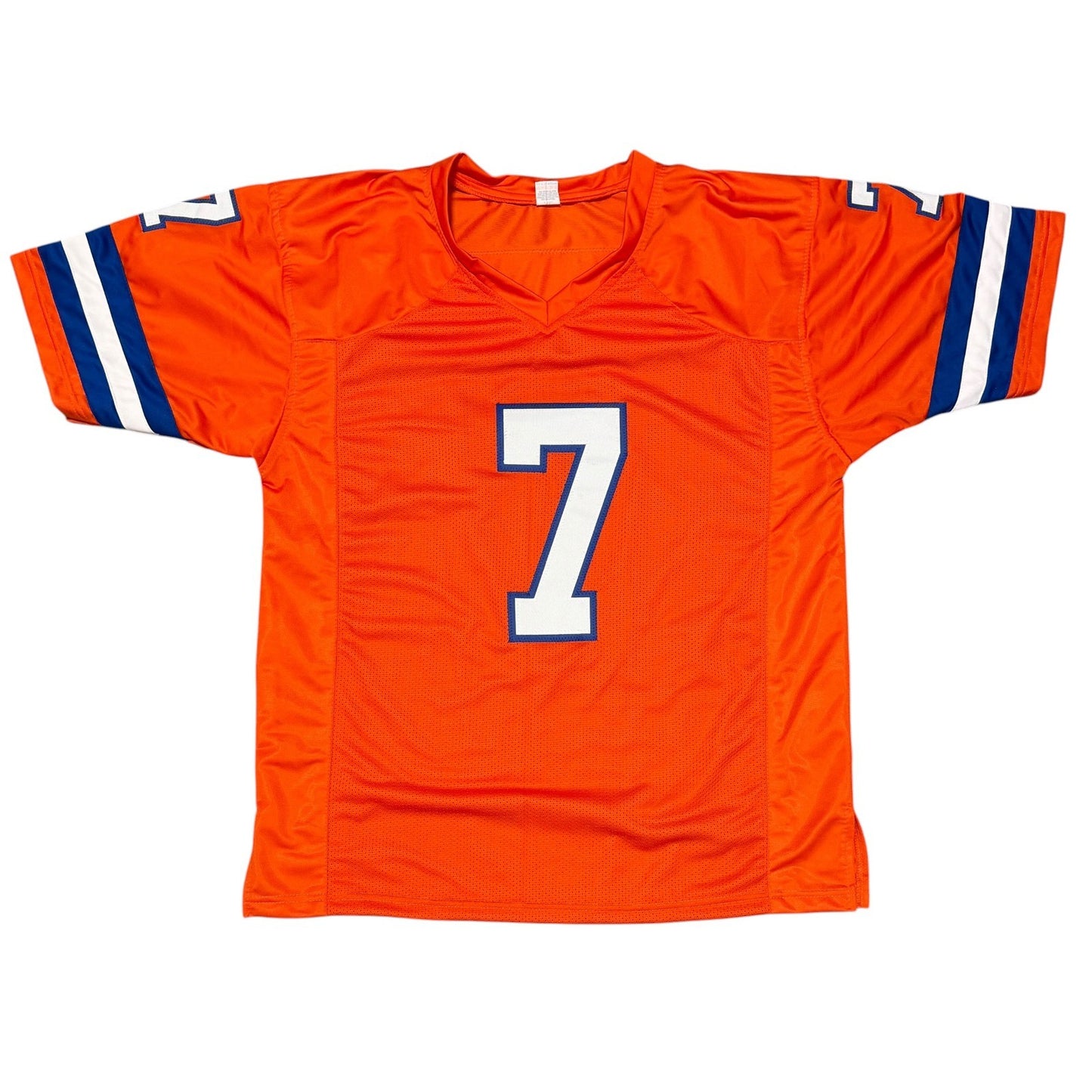 John Elway Denver Broncos Autographed Custom Orange Jersey (JSA)