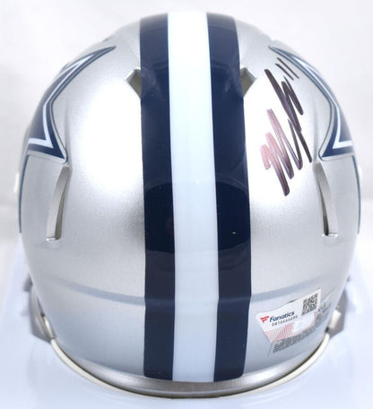 Micah Parsons Signed Dallas Cowboys Speed Mini Helmet - Black