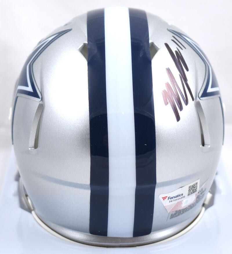 Micah Parsons Signed Dallas Cowboys Speed Mini Helmet - Black