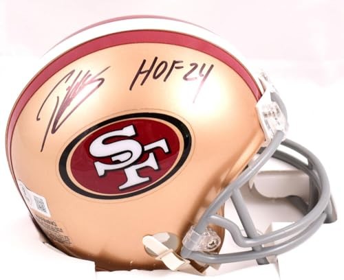 Patrick Willis Signed San Francisco 49ers Mini Helmet HOF Inscription