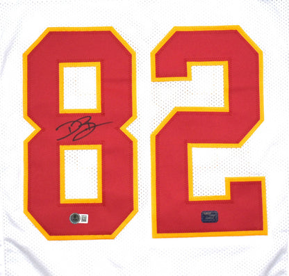 Dwayne Bowe Signed Kansas City Chiefs White Custom Jersey