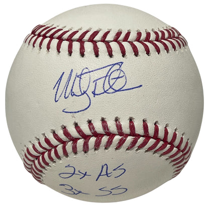 Mickey Tettleton Signed ROMLB Baseball with 2x AS & 3x SS BAS COA