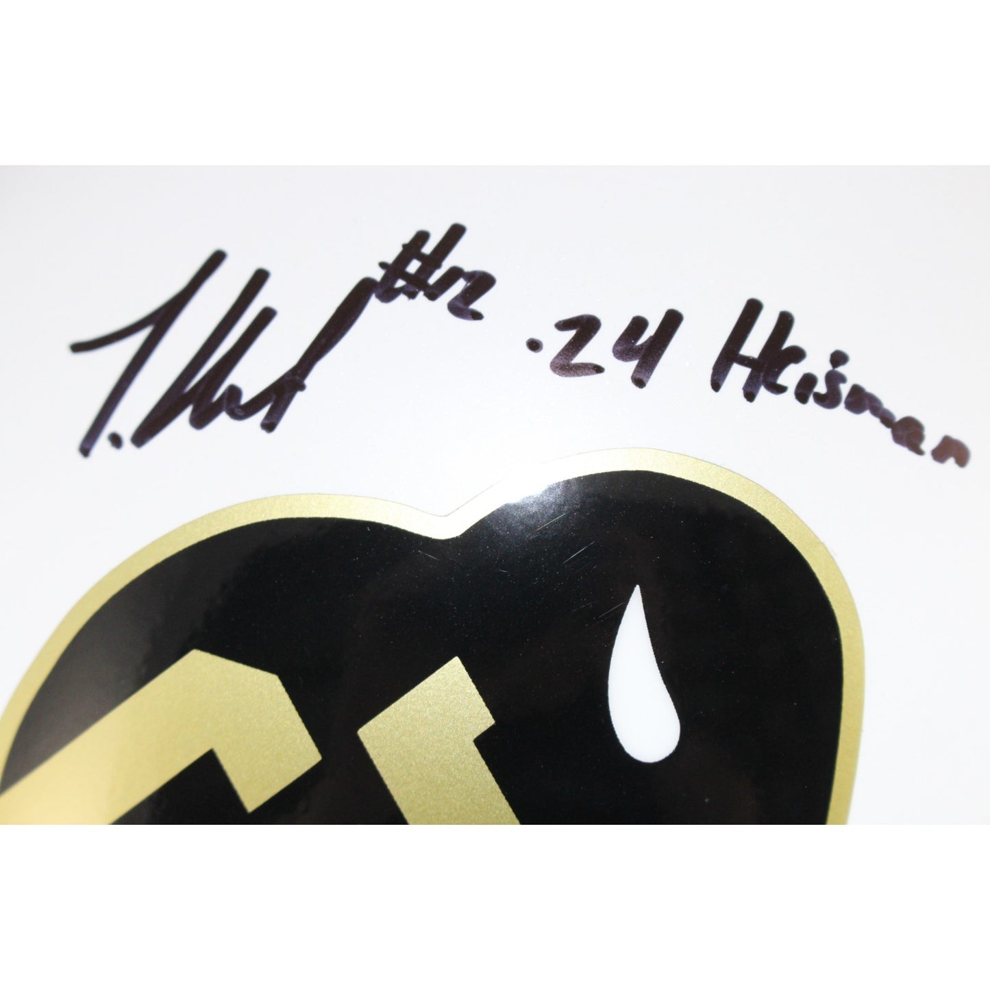 Travis Hunter Signed Colorado Buffaloes Full Size Authentic Helmet (Heisman)