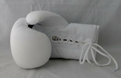 Floyd Mayweather Autographed White Custom Boxing Glove