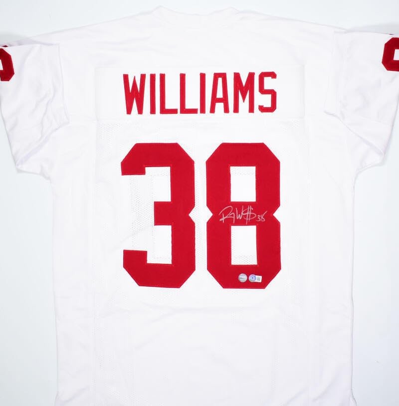 Roy Williams Signed White Custom College Style Football Jersey