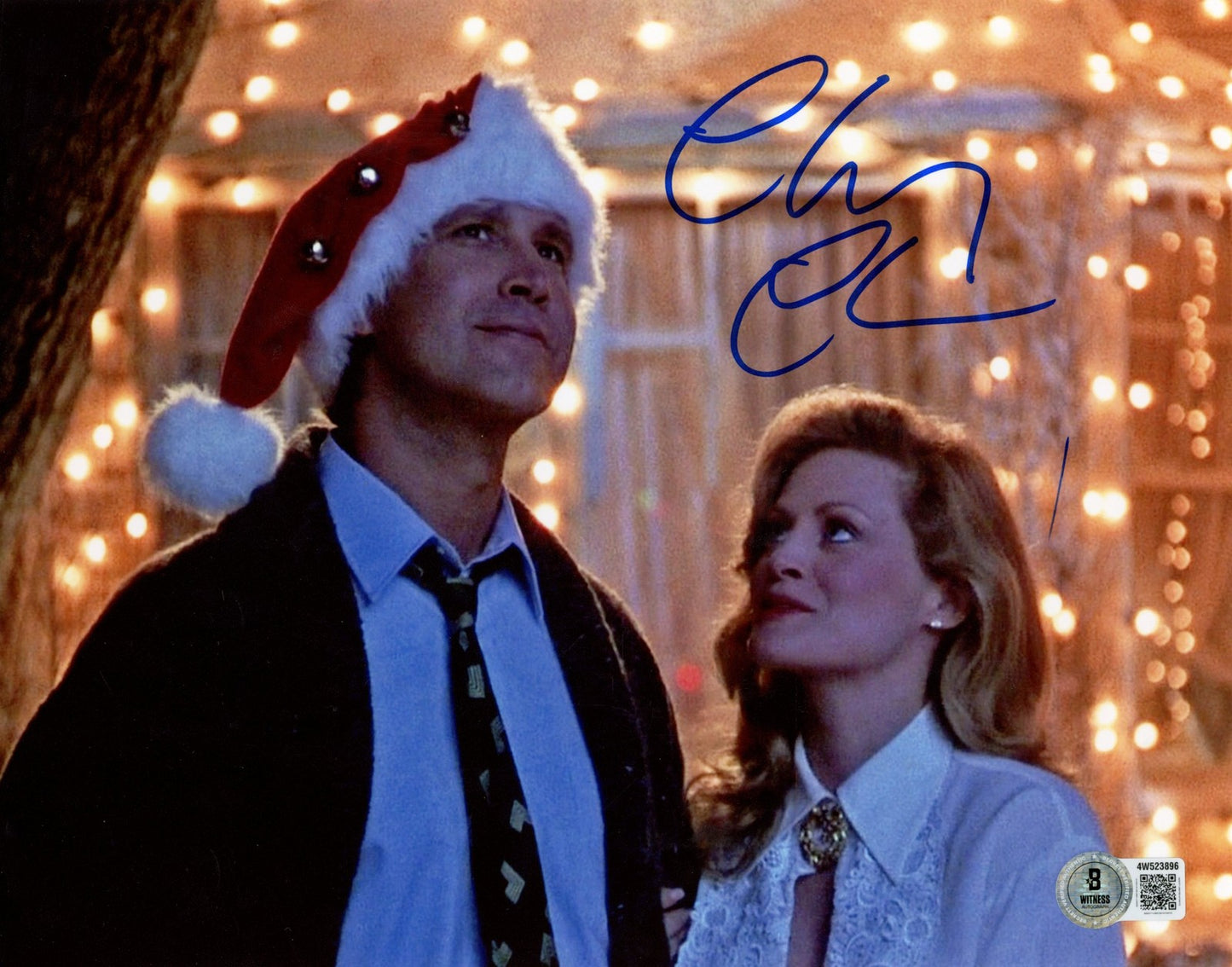 Chevy Chase Signed Christmas Vacation 8x10 Photo