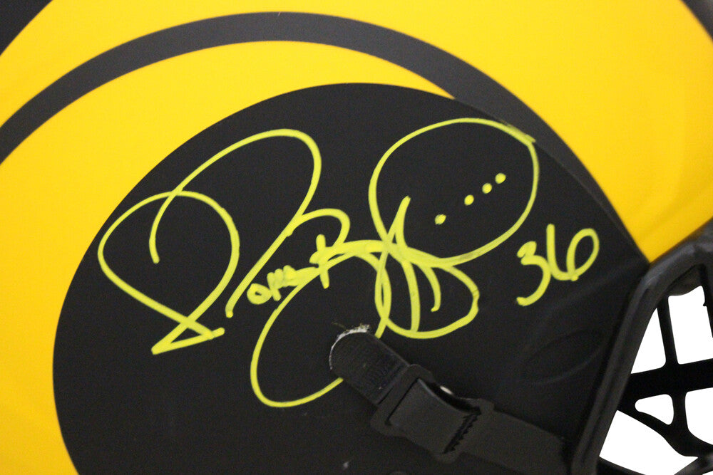 Jerome Bettis Signed Los Angeles Rams Authentic Eclipse Speed Helmet