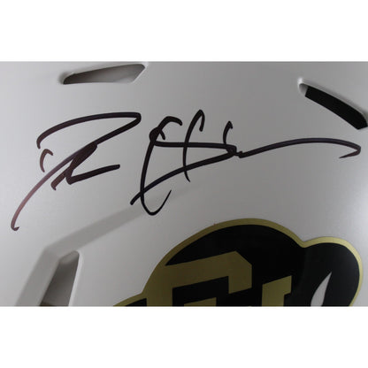 Deion Sanders Autographed Colorado Buffaloes Authentic Full Size Speed Helmet