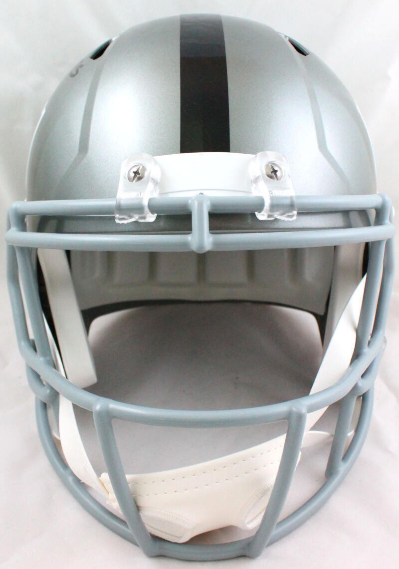 Howie Long Signed Oakland Raiders Full Size Flash Speed Helmet