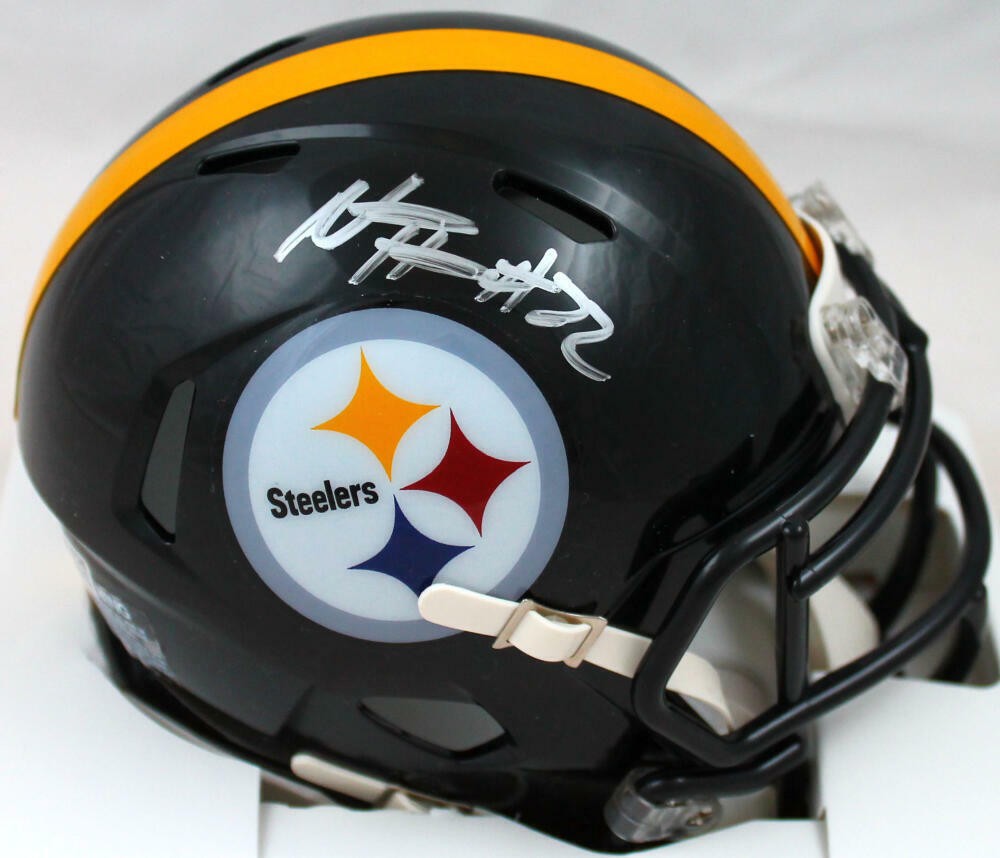 Najee Harris Autographed Pittsburgh Steelers Speed Mini Helmet