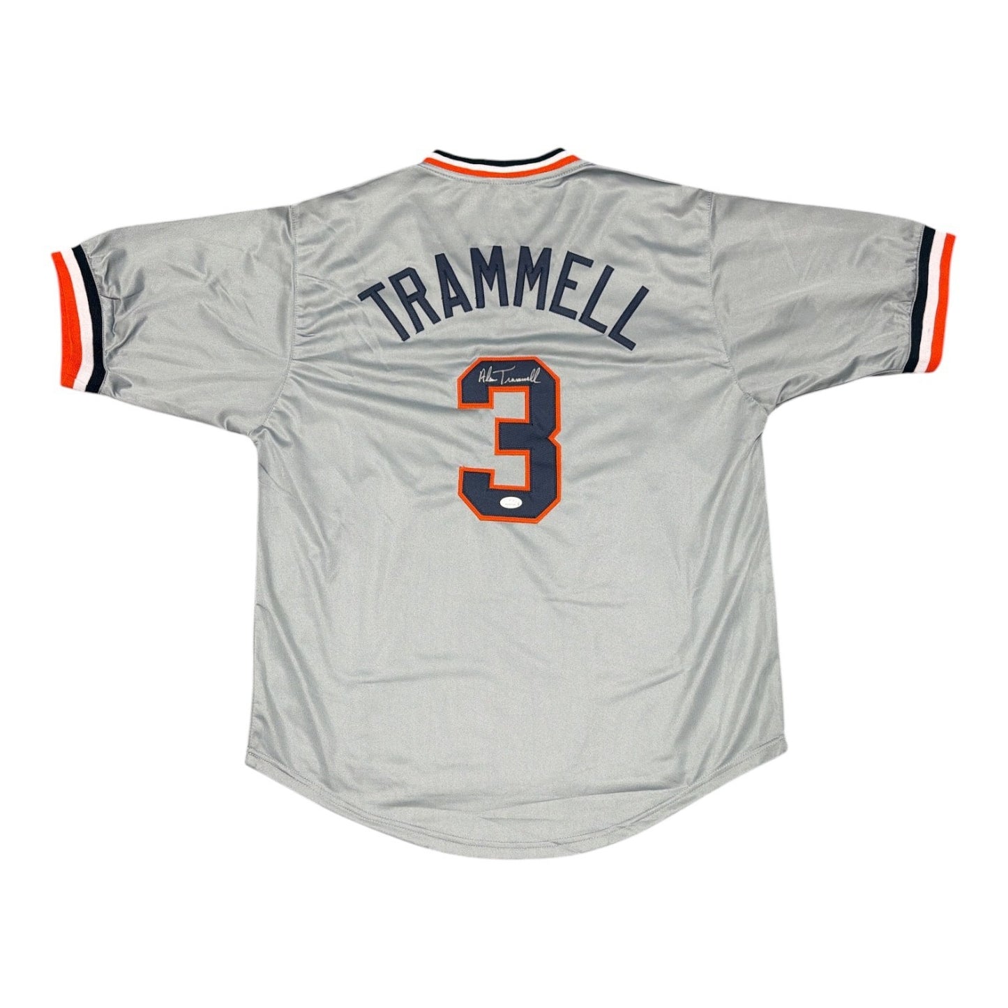 Alan Trammell Signed Detroit Tigers Custom Jersey