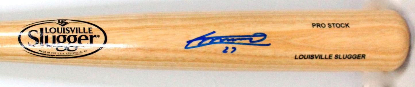 Vladimir Guerrero Jr. Signed Louisville Slugger Blonde Baseball Bat